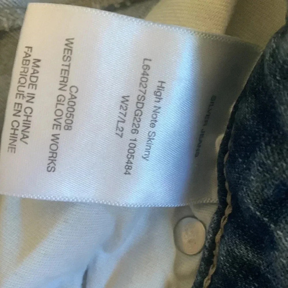 Silver suki high note skinny jeans - Picture 3 of 6